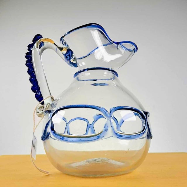 Murano Glass Jug by Salviati For Sale - Image 8 of 10