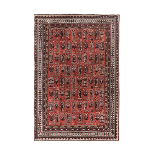 1960s Vintage Caucasian Derbent Rug 4'7'' X 6'9'' For Sale - Image 13 of 13