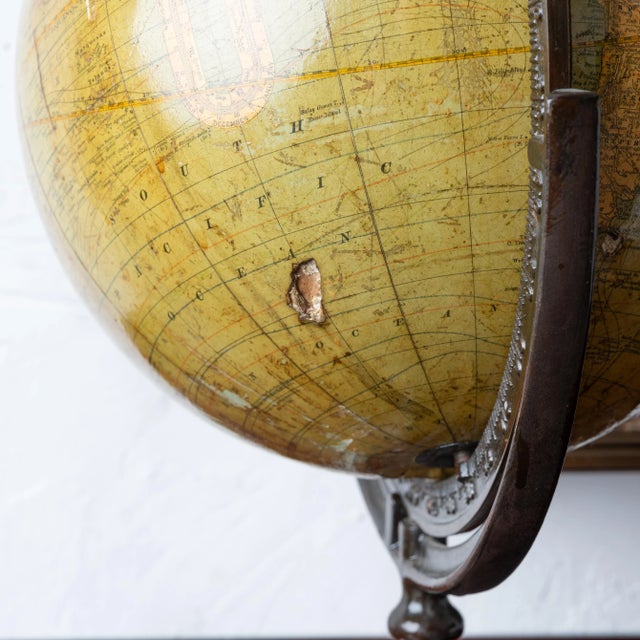 Rand McNally Twelve Inch Terrestrial Globe For Sale - Image 11 of 12