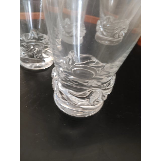 Mid 20th Century Daum Crystal Cordial Glasses- Set of 4 | Chairish