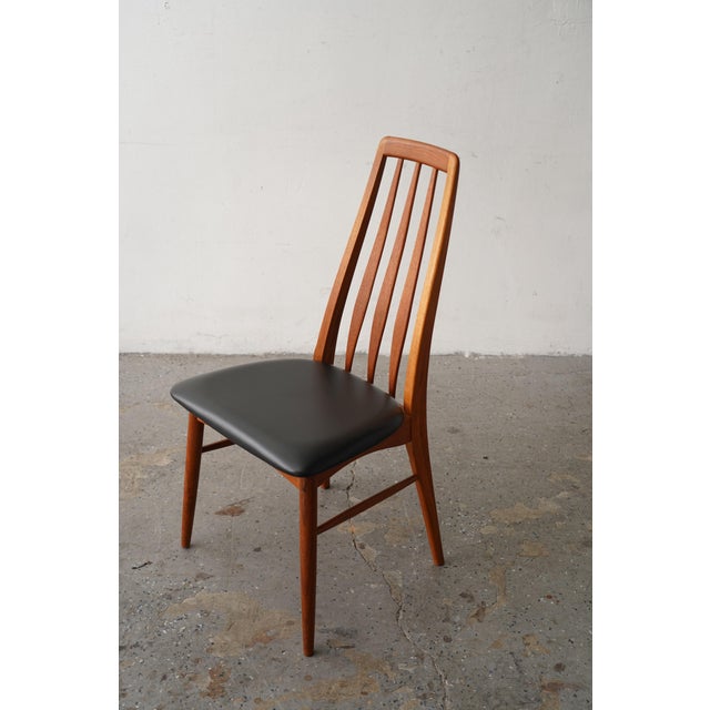 1960s Mid-Century Modern Danish Set of 6 Chairs in Teak Model Eva by Niels Kofoed For Sale In Las Vegas - Image 6 of 11