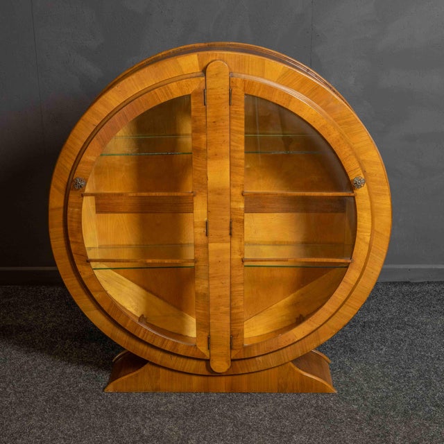 Vintage Art Deco Cabinet, 1930s For Sale - Image 4 of 9