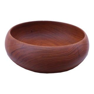 Large Teak Bowl by Kay Bojesen For Sale