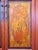 Hand Painted Red / Gilt Wood Chinoiserie Decorated Cabinet For Sale - Image 10 of 13