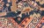 Tribal Medallion Design Antique Persian Serab Rug in Camel and Shades of Blue 3'3 X 6'3 For Sale - Image 11 of 13