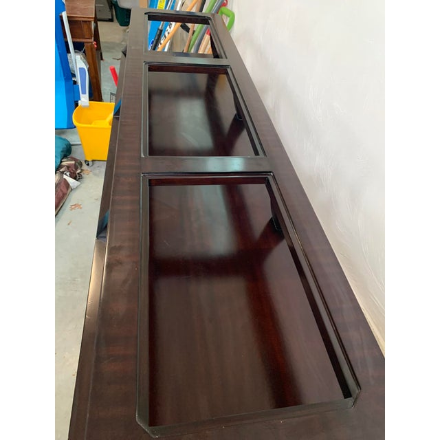 Lexington Kensington Place Wellshire Antique Mirrored Mahogany Sideboard For Sale - Image 12 of 17