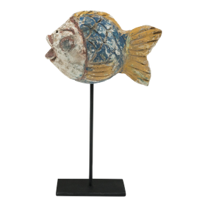Chinese Polychrome Lucky Fish