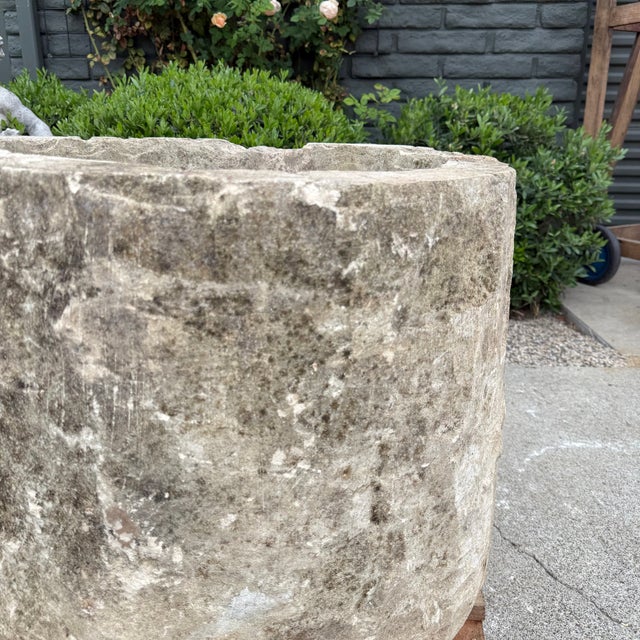 Stone Antique Limestone Trough 51226b For Sale - Image 7 of 8