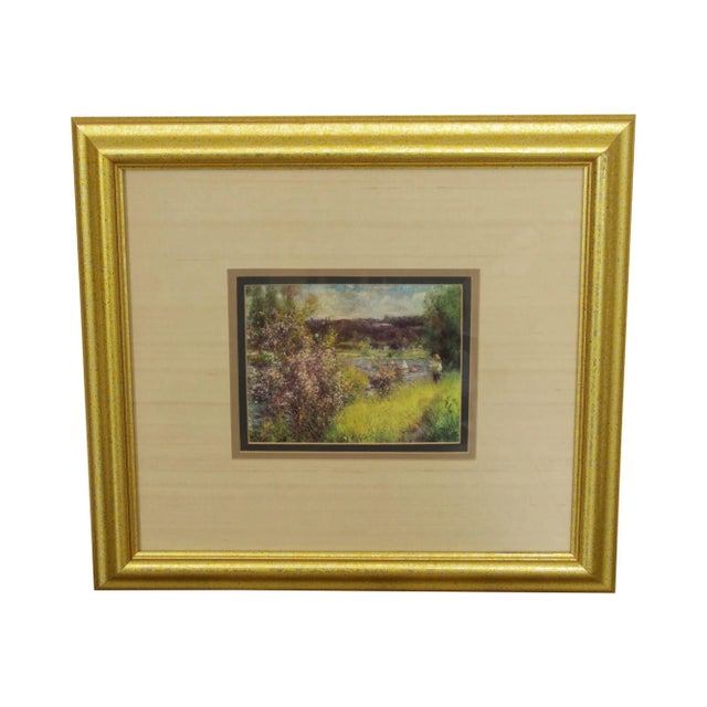 Custom Framed Impressionist Art Print For Sale - Image 13 of 13