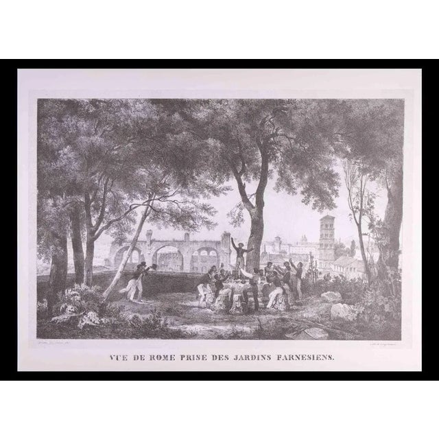 After G. Engelmann, Roman Temples and Ruins, Offset, Late 20th Century For Sale - Image 4 of 7