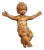 Handcrafted Carved Wood Sculpture of a Child, Italy, 20th Century For Sale