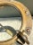 Vintage Brass and Glass Porthole Accent Table For Sale - Image 12 of 13
