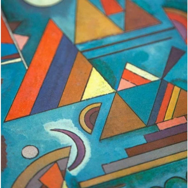 Abstract Wassily Kandinsky Lithograph Limited Ed. 140/150 + Custom Archival Framing For Sale - Image 3 of 3