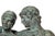 Italian Grand Tour Antique Bronze Sculpture “Orestes and Electra” Ca. 1880 For Sale - Image 6 of 18