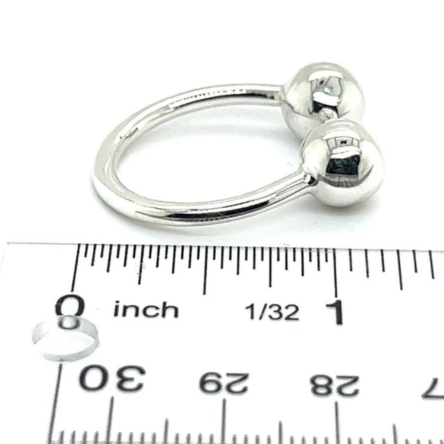 1990s Tiffany & Co Estate Keychain Sterling Silver For Sale In New York - Image 6 of 6