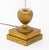 Mid 20th Century Neoclassical Style Gilt Metal Mounted Glass Lamp For Sale - Image 5 of 6