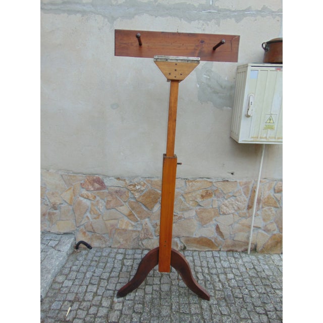 Wooden Stand Or Hanger, 1950s For Sale - Image 14 of 14