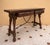 Rustic Spanish Drop-Leaf Console Table With Iron Stretchers, 1940s For Sale - Image 3 of 11