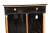 Pair of 19th Century Black Lacquered Biedermeier 2 Door Tall Cabinets For Sale - Image 9 of 9