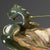 Goldenrod Lustered Majolica Centerpiece by Alberto Rubboli For Sale - Image 8 of 11