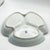 Vintage Reinhold Schlegelmilch Porcelain Divided Trefoil Candy Dish With Flowers For Sale - Image 12 of 16