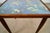 1960’s Mid-Century Modern Walnut & Foil Glass Side Table For Sale - Image 11 of 12