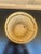 Metal French Red & Gold Tole Cachepot With Lion Head Handles and Pierced Gallery Rim For Sale - Image 7 of 8