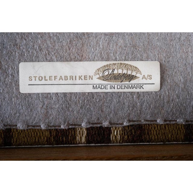 Brutalist Oak Dining Chairs by Henning Kjærnulf, 1960s, Set of 6 For Sale - Image 9 of 10