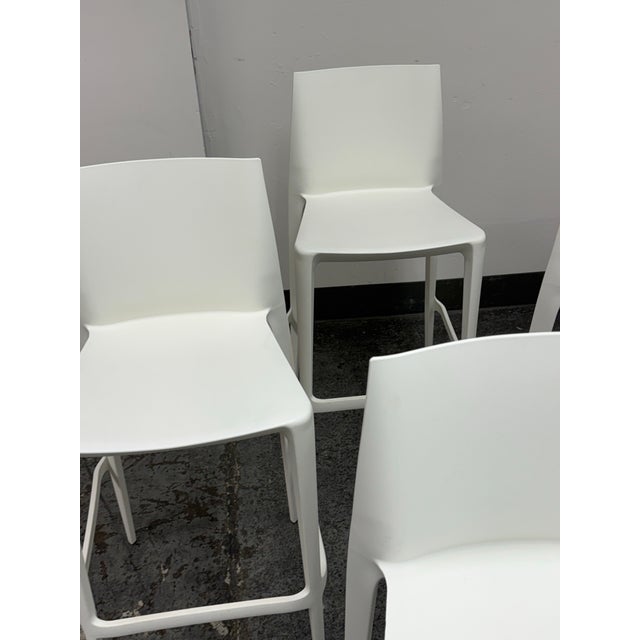 Mario & Claudio Bellini for Heller Bellini Outdoor Barstools, Set of Six For Sale - Image 11 of 12