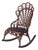 1800's Victorian Wicker Rocking Chair by Heywood-Wakefield or j.c. Berrien For Sale