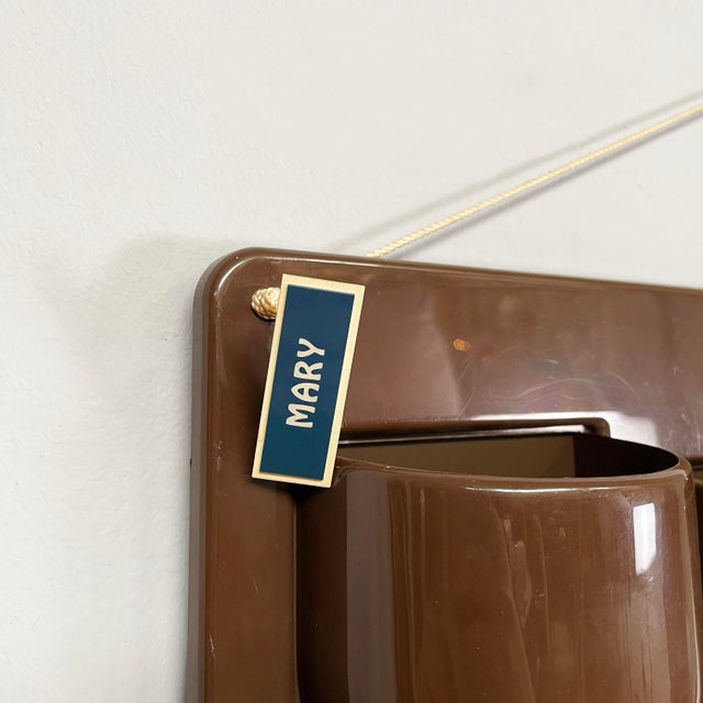 1970s Italian Modern Utensilo Wall Organizer in ABS by Ingo Maurer and Dorothee Becker, 1970s For Sale - Image 5 of 18