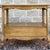 Vintage French Louis Xv Blond Walnut 2 Drawer Drop Leaf Rolling Serving Cart or Bar Cart For Sale - Image 12 of 18