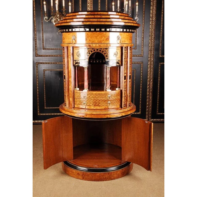Wood 20th Century Vienna Cabinet attributed to John Lean For Sale - Image 7 of 11