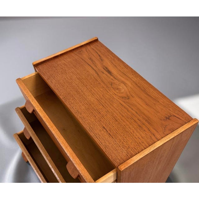 Danish Teak Chest of Drawers by Poul M. Volther For Sale - Image 11 of 14