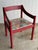 Vico Magistretti Vintage Red Lacquered Sculptural Armchair, Attributed to Vico Magistretti, C. 1960s — 4 Available For Sale - Image 4 of 18