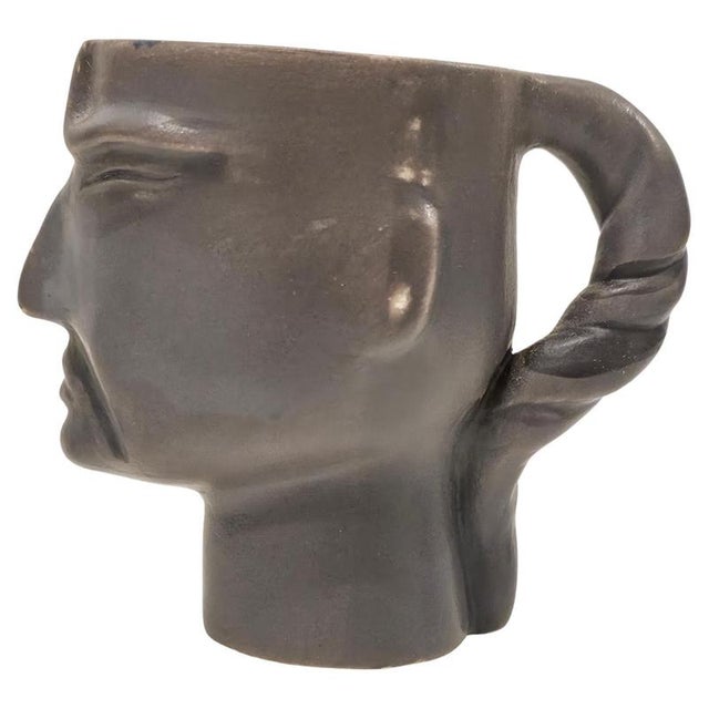 Brown Warrior 19 Sculptural Ristretto Cup by Tamara Barnoff For Sale - Image 8 of 8