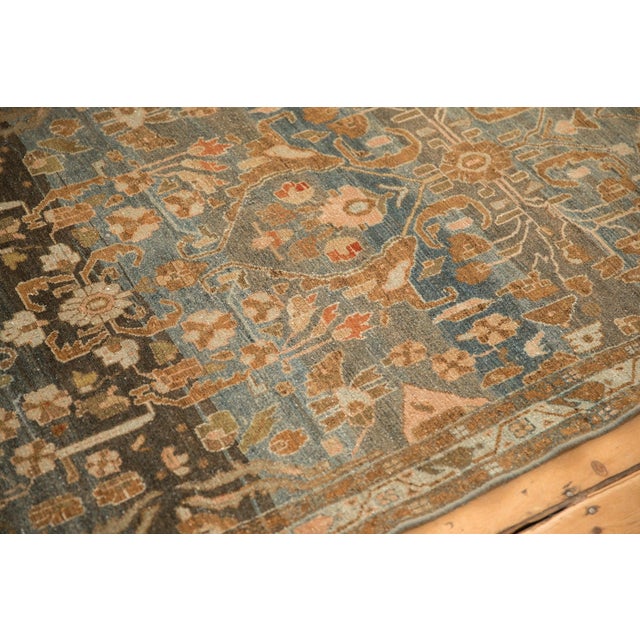 1930s Vintage Distressed Malayer Rug Runner - 3'8" x 12'4" For Sale - Image 5 of 11