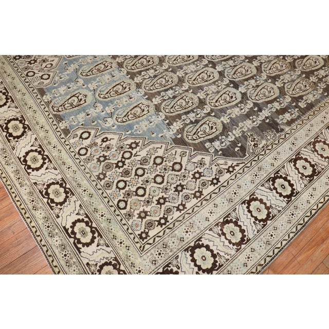 Antique Persian Malayer Rug For Sale - Image 4 of 18