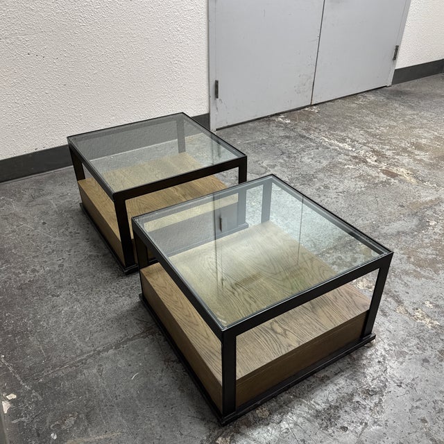 2010s Four Hands Carlson Bunching Side Tables, Pair For Sale - Image 5 of 12