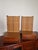 Bedside Tables with Vienna Straw Panels attributed to Hans J. Wegner for Getama, 1950s, Set of 2 For Sale - Image 6 of 18