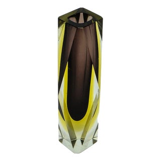 Italian Murano Glass Vase from Mandruzzato, 1950s For Sale