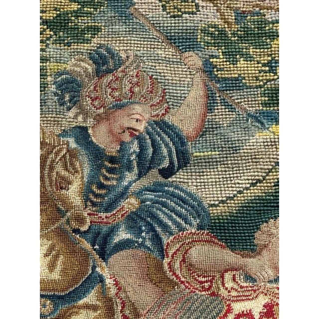 Antique 18th Century French Needlepoint Tapestry For Sale - Image 6 of 18