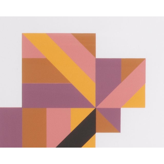 1995 “Konstruktion and Intuition” Serigraph Print by Anton Stankowski For Sale - Image 4 of 8