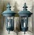 Illuminate your entryway, patio, or garden with this exquisite pair of antique wall lanterns. Crafted from solid brass and...