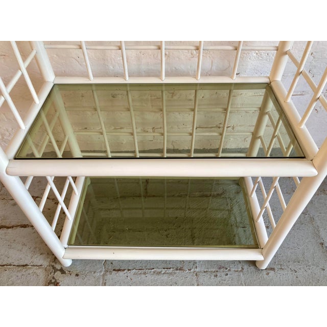 Italian Bookcase in Lacquered Wood, 1980s For Sale - Image 11 of 12