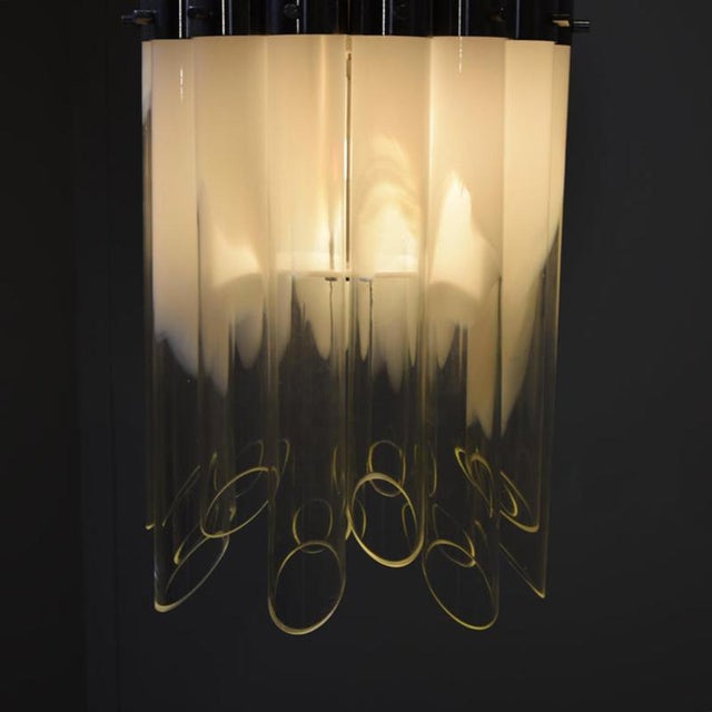 1970s Vintage Space Age Ceiling Lamp from Goffredo Reggiani, 1970s For Sale - Image 5 of 12