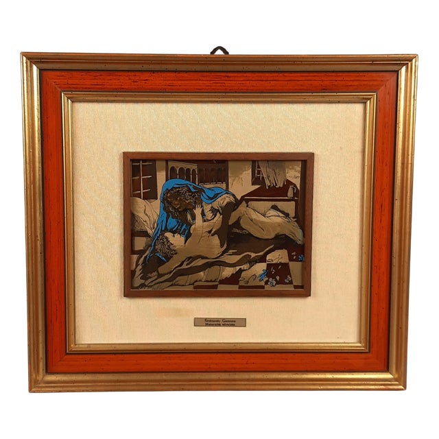 Ferdinando Giannone, Maternity, 1970s, Silkscreen Print For Sale