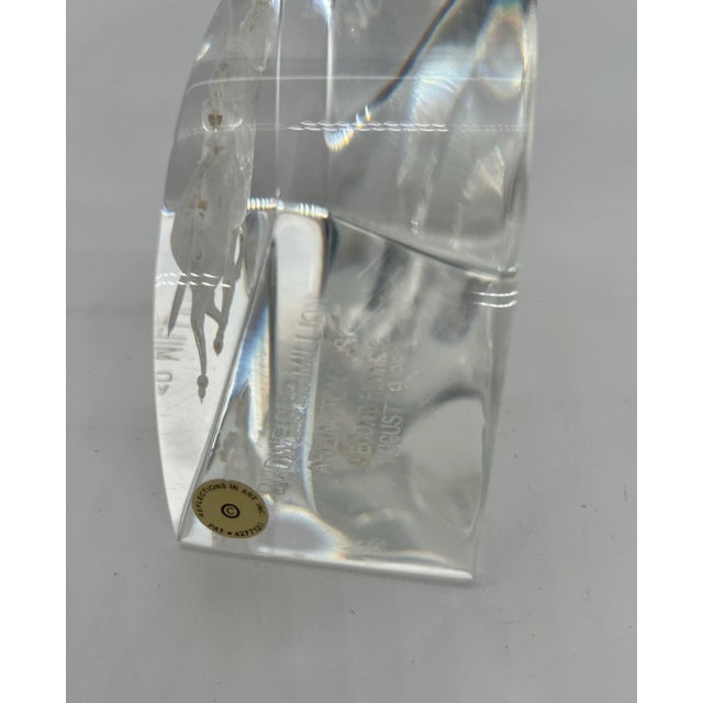 Transparent 1982 Micheal F Cox Race Horse Carving Arlington Park For Sale - Image 8 of 8