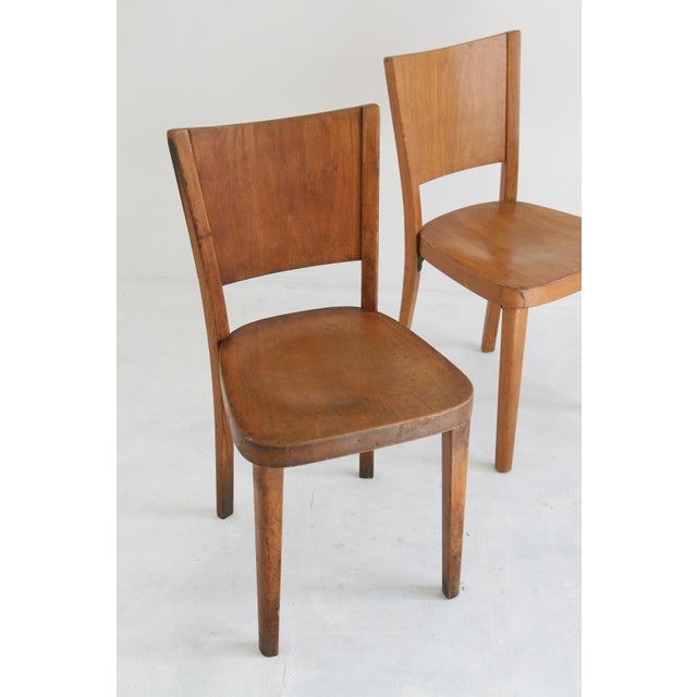 Antique Bentwood Dining Chairs from Thonet, 1930, Set of 2, in Good conditions. Designed 1920 to 1949 This piece is...