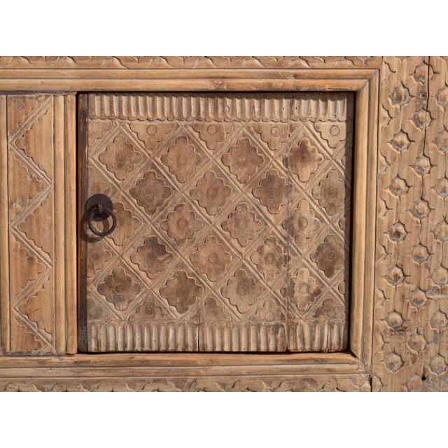Brown Antique Carved Pine Sideboard For Sale - Image 8 of 15